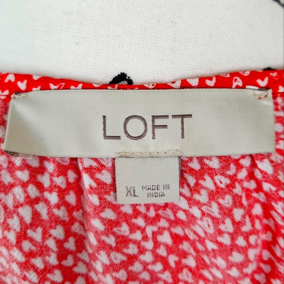 Red Ruffle blouse - Picture 2 of 5